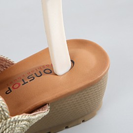 Women Bohemia Summer Cool Comfy Soft Backless Wedge Heel Sandals