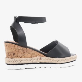 Women Slip Resistant Buckle Strsap Casual Platform Wedges Sandals