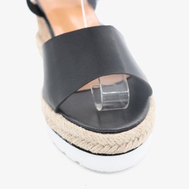 Women Slip Resistant Buckle Strsap Casual Platform Wedges Sandals