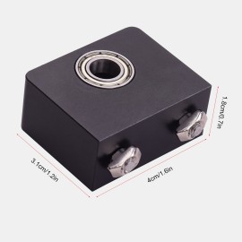Z-Axis Leadscrew Top Mount Metal Z-Rod Bearing Holder Compatible with Ender-3 CR-10 3D Printer