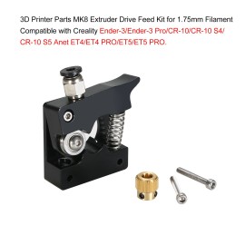 3D Printer Parts MK8 Extruder Drive Feed Kit for 1.75mm Filament Compatible with Creality Ender-3/Ender-3 Pro/CR-10/CR-10 S4/CR-10 S5 Anet ET4/ET4 PRO/ET5/ET5 PRO