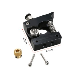 3D Printer Parts MK8 Extruder Drive Feed Kit for 1.75mm Filament Compatible with Creality Ender-3/Ender-3 Pro/CR-10/CR-10 S4/CR-10 S5 Anet ET4/ET4 PRO/ET5/ET5 PRO