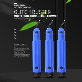3D Printer Trimming Tool Model Trimming Kni-fe Scraper Deburring Polishing Cutter with 10 Replacement Blades