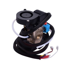 Ender Full Assembled Extruder Hotend Kit with Aluminum Heating Block 0.4mm Nozzle Cooling Fan 24V Compatible with Creality Ender-3/Ender-3 Pro 3D Printer