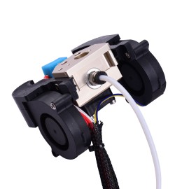 Ender Full Assembled Extruder Hotend Kit with Aluminum Heating Block 0.4mm Nozzle Cooling Fan 24V Compatible with Creality Ender-3/Ender-3 Pro 3D Printer