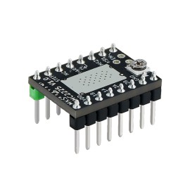 1pc TMC2225 Stepper Motor Driver Module with Heat Sink Support UART Mode for 3D Printer