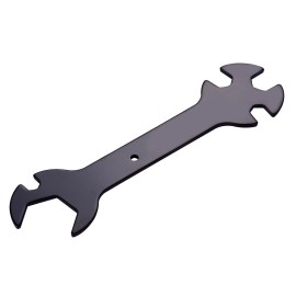 Nozzle Cleaning Tool Copper Wire Brush 5-in-1 Wrench Hexagonal Sleeve for 3D Printer Nozzle Hotbed Heat Block