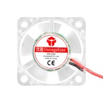 Brushless Cooling Fan Luminous Hydraulic Bearing Fan High Speed Low Noise 25x25x10mm DC 12V with LED Light for 3D Printer Extruder Hotend DIY Mainboard