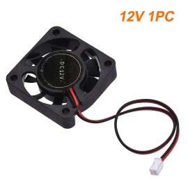 3D Printer Parts 12V 24V 4010 Quiet Cooling Fan 40x40x10mm 2-Pin Connector Mini Brushless Fan Cooler