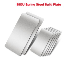 Flexiable Build Plate Surface Spring Steel Platform Removal Spring Steel Sheet with Magnetic Base for SLA/DLP Resin Printing Elegoo Saturn 3D Printers 196x126mm