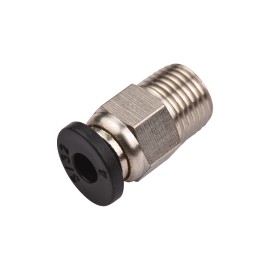 3D Printer Kit PTFE Tubing Hose Pipe 5Pieces with 10 Pieces PC4-M6 Fittings and 10 Pieces PC4-M10 Fitting Connector for 3D Printer 1.75mm Filament