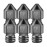 3D Printer Parts Hardened Steel Die Steel 0.4mm Nozzle High Temperature Resistant for 1.75mm Filament Carbon Fiber Fiberglass for Creality 3D Printer Ender 3/3 pro/CR10