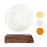 Levitating Moon Lamp Floating and Spinning Moonlight Magnetic Levitation 3D Printing Night Light 3 LED Colors Hover Lamp for Home Office Desk Decor Children   Friends Creative Christmas Gift 100-240V