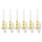 Solar Candles 6 pcs LED Lights Warm White