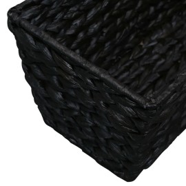 Garden Planters 2 pcs Water Hyacinth Black