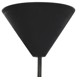 Hanging Lamps 2 pcs Grey Round E27