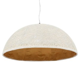 Pendant Lamp White and Gold Ø70 cm E27