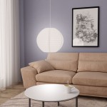 Pendant Lamp White Ø45 cm E27
