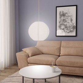 Pendant Lamp White Ø45 cm E27
