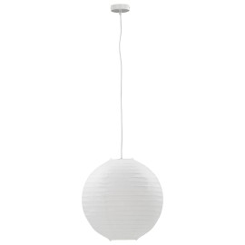 Pendant Lamp White Ø45 cm E27