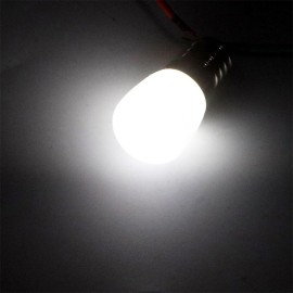 E14 Mini LED Light Bulb 1.5W SES Fridge Freezer LED SMD Lamp Spotlight Bulbs Chandeliers Lighting AC220V (White)