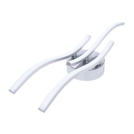 3 Branches L-ED Waved Light White 18W Aluminum Ceiling Light for Bedroom Living Room Decoration Lamp