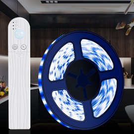 Dimmable LEDs Strips Light PIR Motion Sensor 2m 120LEDs Rope Light for TV Computer Desktop Background Home Kitchen Decorative Lighting