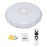 AC186-265V 36W LEDs Starlight Dimmable Music Ceiling Lamp Remote & APP Control High Sound Quality BT Speaker RGB Color Changing Party Star Lights Home Lighting Fixture
