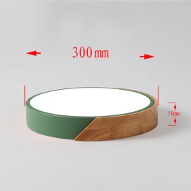 AC220-240V 24W LED Round Circular Lamp Ceiling Light BT Connected App Control with Remote Control for Aisle Stair Hallway Balcony Living Room Bedroom