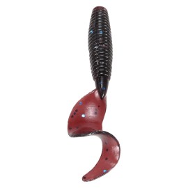 100pcs 4cm Soft Artificial Fishing Lures Swimbait Tail Grub Lures Worm Moggot Grub Lures Baits