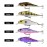 68mm 6.9g Fishing Minnow Lures 3D Lifelike Artificial Hard Fishing Sinking Bait Crankbait Swimbait Lure with Treble Hooks
