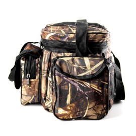 Large Capacity Fishing Tackle Bag Waterproof Fishing Tackle Storage Bag Case Outdoor Travel Hunting Shoulder Bag Pack