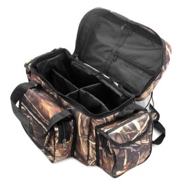 Large Capacity Fishing Tackle Bag Waterproof Fishing Tackle Storage Bag Case Outdoor Travel Hunting Shoulder Bag Pack