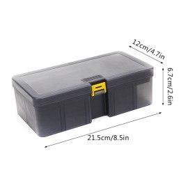 Double Layer Fishing Box Lure Case Portable Fishing Storage Bucket Waterproof Fishing Bait Box Fishing Tool Case Bait Container