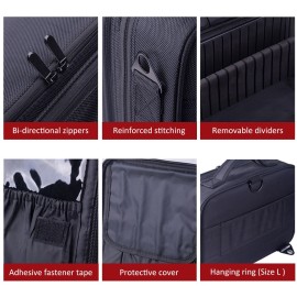 Three-layer Fishing Bag Fishing Tackle Backpack Portable Fish Lure Storage Bag Fishing Bait Fishing Tool Container Fishing Gear Bag