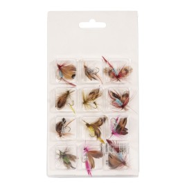 12pcs Fly Fishing Flies Kit Fly Fishing Lures Assortment Kit
