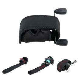 Fishing Reel Cover Protective Case Pouch Storage Bag for Baitcasting Trolling Reel Raft Fishing Reel