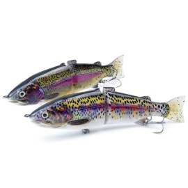 7.5in / 2.3oz Trout Bait  Fishing Lure 2-segment Hard Body Lure Sinking Lure with Treble Hook Lifelike Crankbait Artificial Fishing Lure