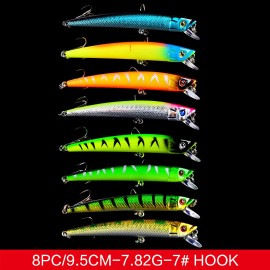 Fishing Lures Set Artificial Hard Bait Bionic Fishing Lure Minnow Bait Swimbait Crankbait Lures