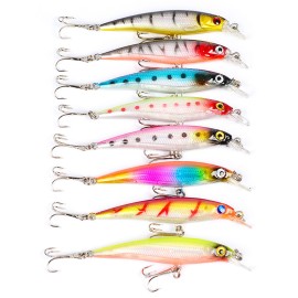 Fishing Lures Set Artificial Hard Bait Bionic Fishing Lure Minnow Bait Swimbait Crankbait Lures