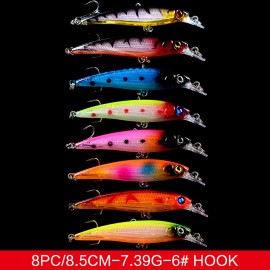 Fishing Lures Set Artificial Hard Bait Bionic Fishing Lure Minnow Bait Swimbait Crankbait Lures