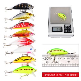 Fishing Lures Set Artificial Hard Bait Bionic Fishing Lure Minnow Bait Swimbait Crankbait Lures