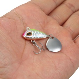 3cm / 10g Lifelike Fishing Lure Swimbait VIB Hard Bait Fish Treble Hook Tackle