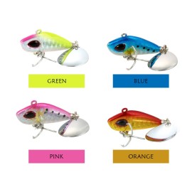 3cm / 10g Lifelike Fishing Lure Swimbait VIB Hard Bait Fish Treble Hook Tackle