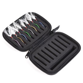 Fishing Flies Bag Protective Case Cover for Fishing Flies Hooks Paillette Spoon Lures Storage Bag Pouch