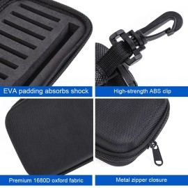 Fishing Flies Bag Protective Case Cover for Fishing Flies Hooks Paillette Spoon Lures Storage Bag Pouch