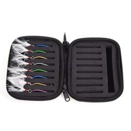 Fishing Flies Bag Protective Case Cover for Fishing Flies Hooks Paillette Spoon Lures Storage Bag Pouch