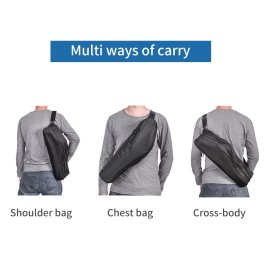 Portable Fishing Rod Bag 50CM Fishing Pole Carry Bag Fishing Tackle Tool Holder Fishing Gears Organizer Storage Bag