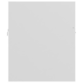 Sink Cabinet White 80x38.5x46 cm Chipboard