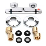 Interface Thread 3/4'' Nozzle Upward Type Tempreture Adjustable Shower Valve Faucet